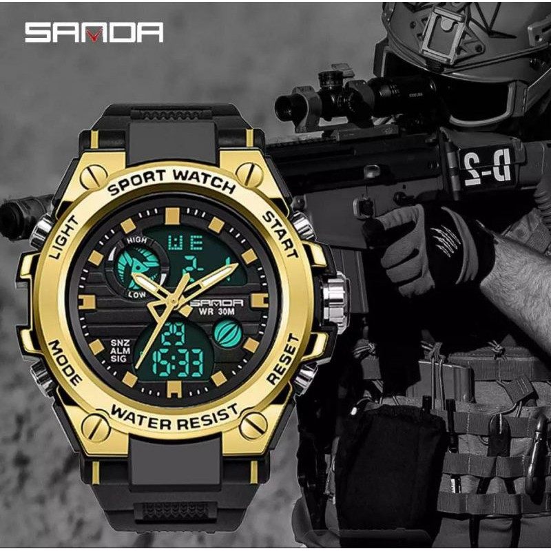 Terlaris Sanda!!! Jam Tangan Militer Jam Tangan Tentara Jam Terlaris Outdoor Adventure Jam Petualang