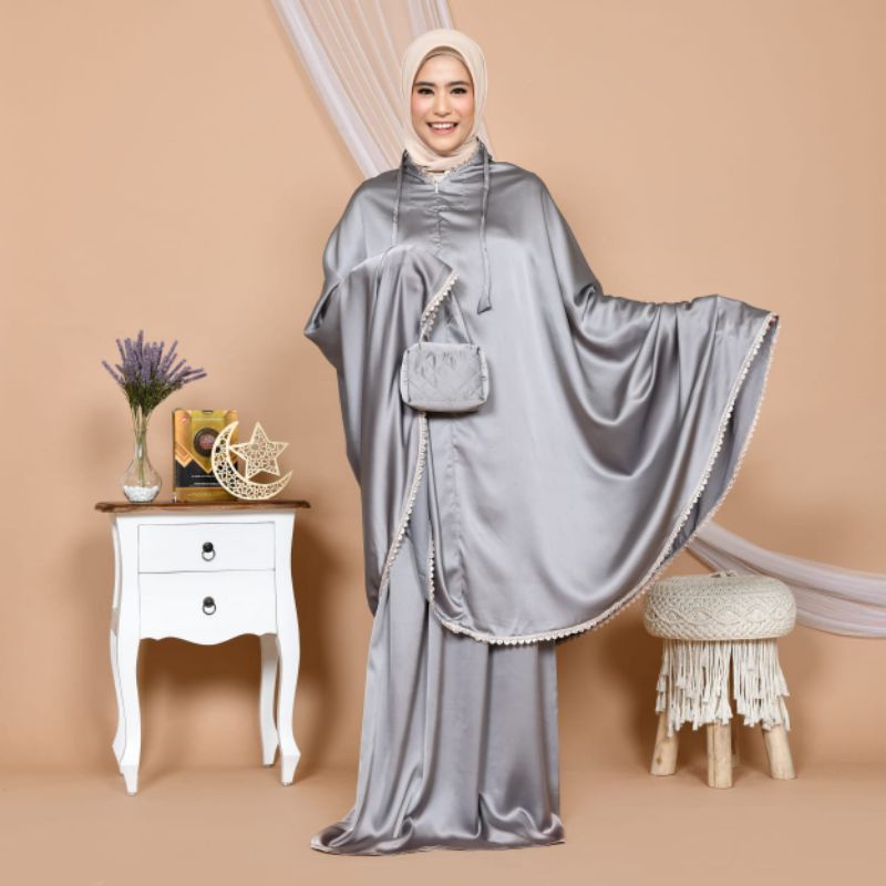 Mukena Silky Premium | Mukena Silk | Mukena Armani Silk Premium | Mukena Armani Silk | Mukena Silky 