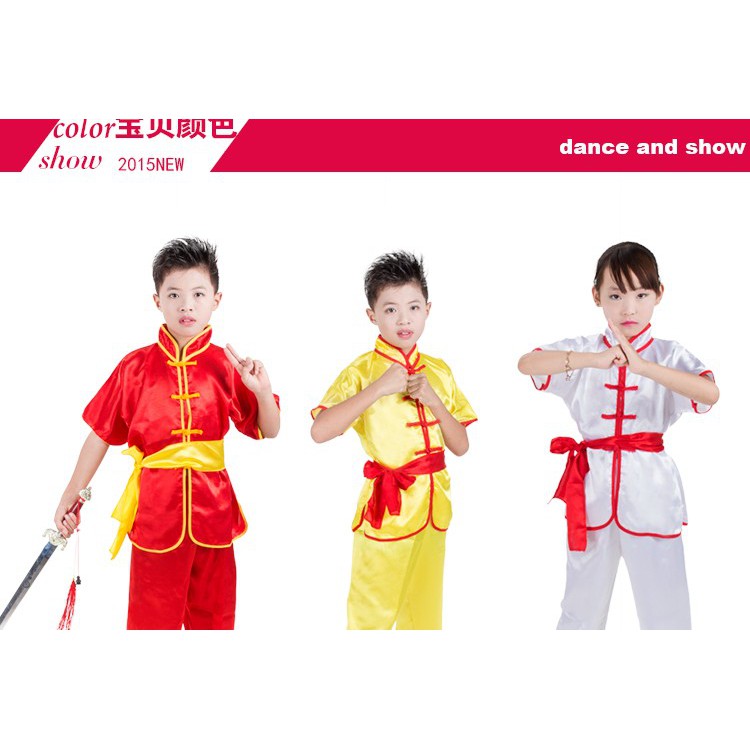 Costume Halloween Kostum Pesta  halloween COSPLAY Baju ANAK kostum tradisional china kung fu imlek