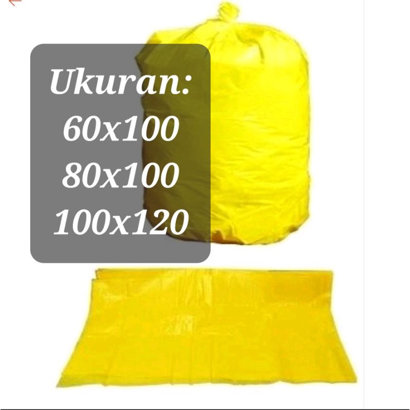 Plastik Sampah Kuning / Sampah Kuning / Plastik Sampah Kuning / Plastik Sampah Medical