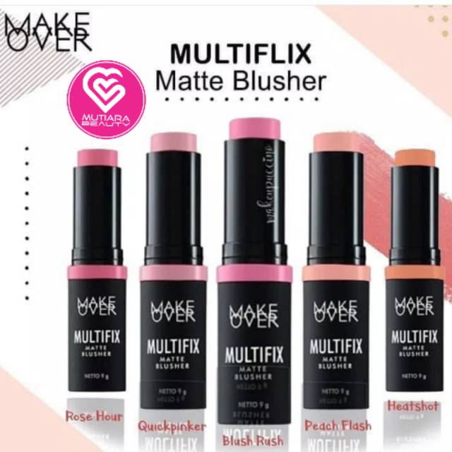 MAKEOVER Blush ON Multifix Matte Blusher