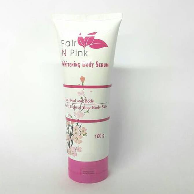Perawatan Tubuh Fair N Pink Whitening Body Serum Perawatan Tubuh