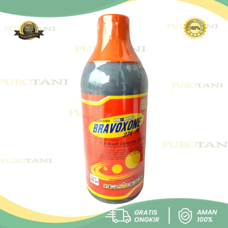 Obat Rumput Kontak Basmi Gulma Bravoxone 500 ML