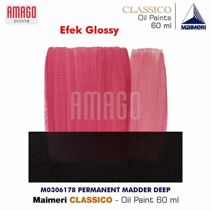 MAIMERI Classico - Oil Paint - Permanent Madder Deep - 60ml - M0306178