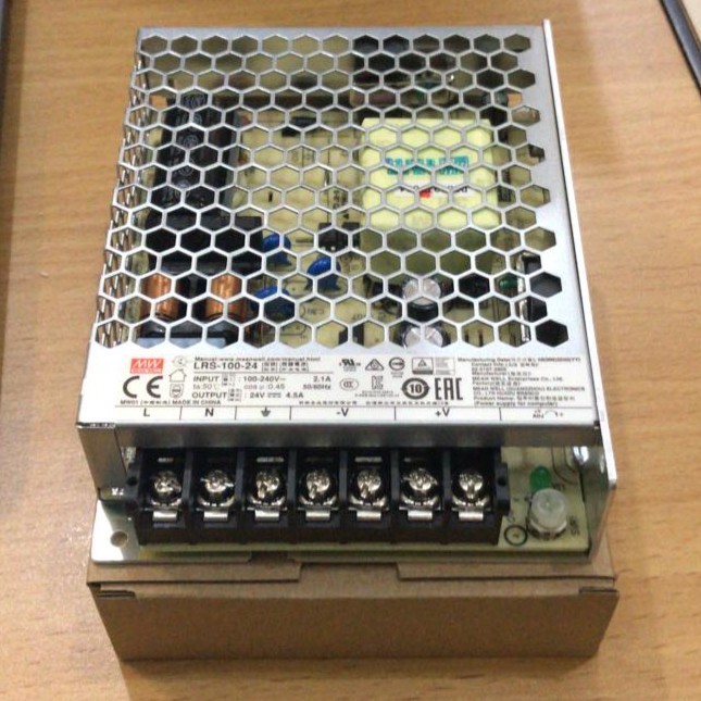 MEANWELL Power Supply LRS-100-24 LRS 100 24 LRS10024 MEAN WELL