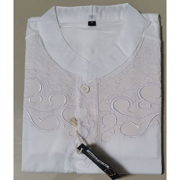 Baju Koko Casual Gajah Duduk Bordir