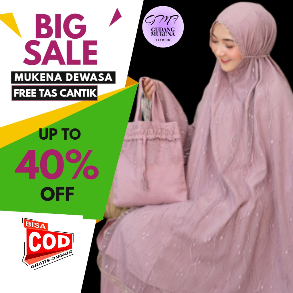 Mukenah Mewah Original Renda Tile Brukat Brokat Mahar Hantaran Mas Kawin Seserahan Pernikahan Elegan