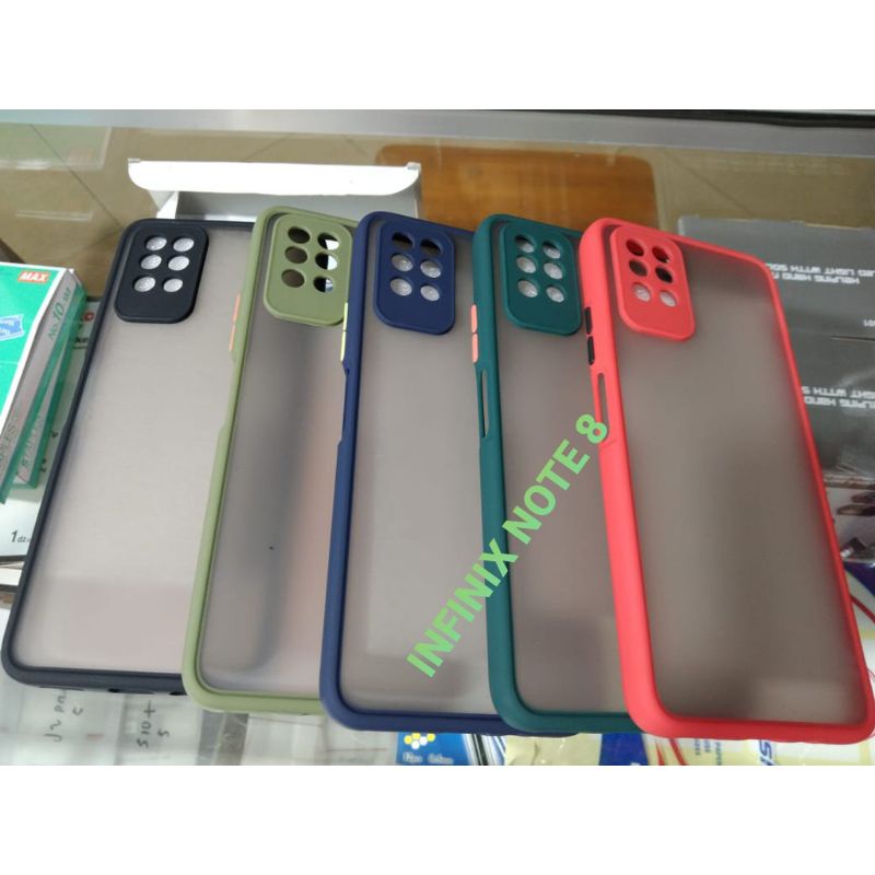 SOFTCASE AERO  INFINIX NOTE 8 SLICON SOFTCASE AERO INFINIX HOT 8 PELINDUNG CAMERA