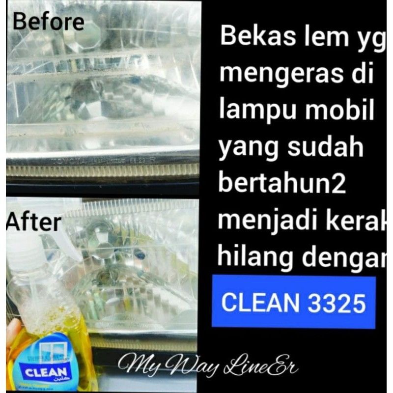 My Way CLean Polished Glass clean // clean Wooden Pembersih  perabotan kaca dan kayu pembersih kerak,jamur  Kaca Rumah, Mobil