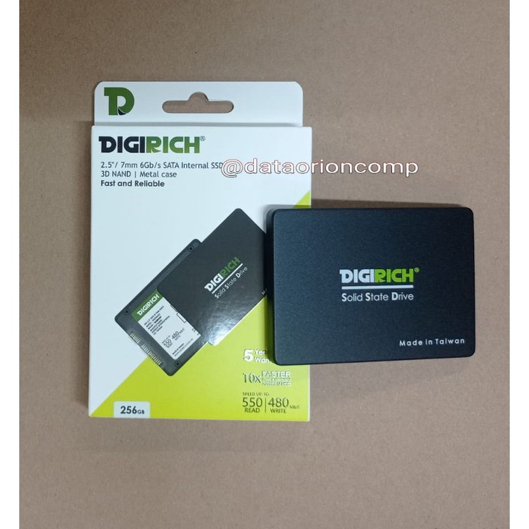 SSD DIGIRICH 256 GB SATA 3 GARANSI 5 TAHUN