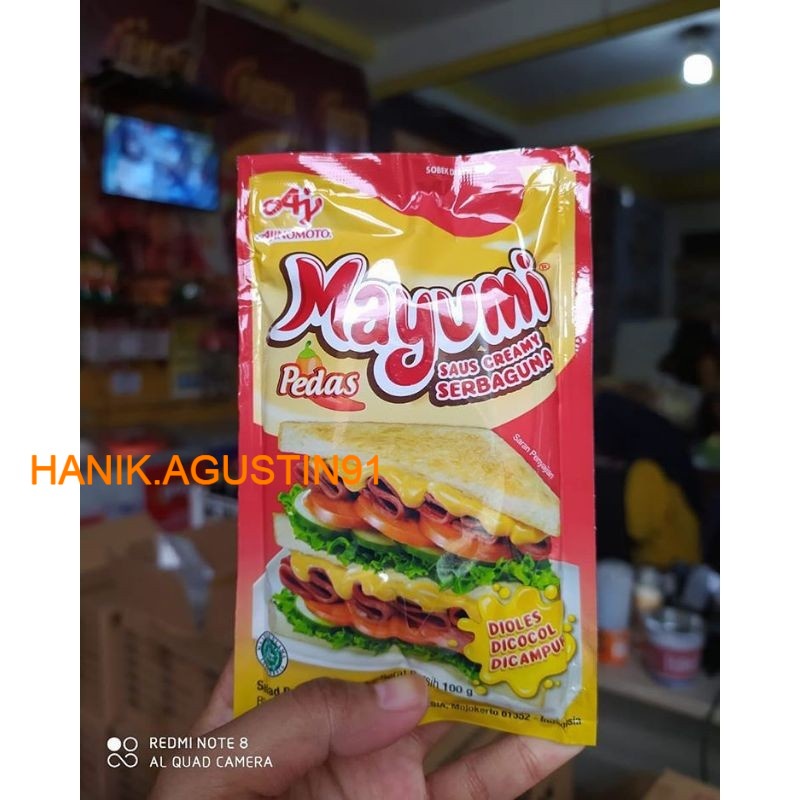 

Mayumi MAYONAISE MAYUMI PEDAS 100GR