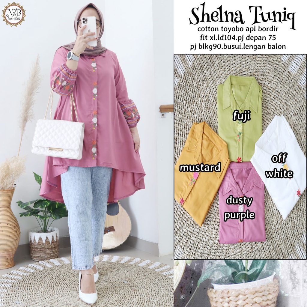 Shelna Tunic by N&B FASHION
