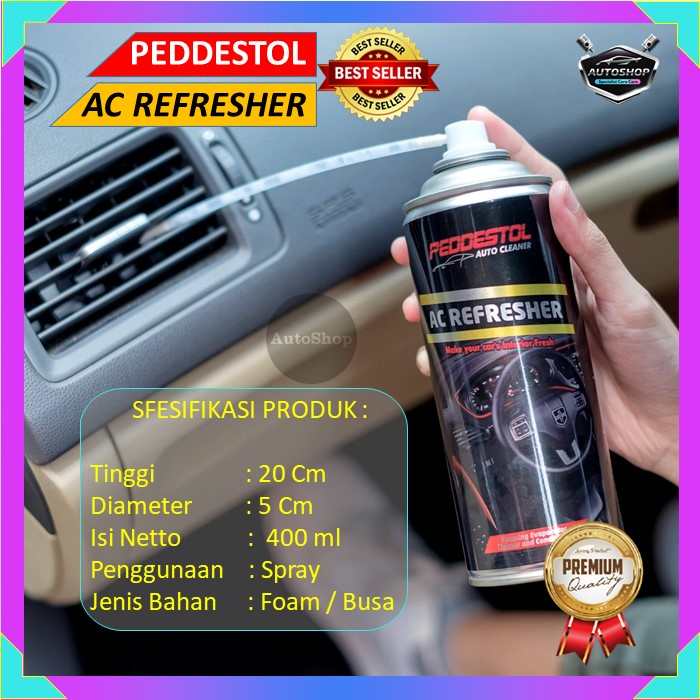 Jual Pembersih AC Refresher Cleaner Mobil Cairan Spray Semprotan