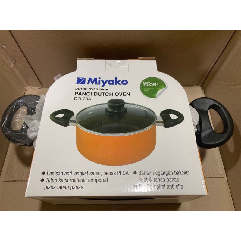 Panci Dutch Oven Miyako / Panci serbaguna ( Tanya stock sebelum order )