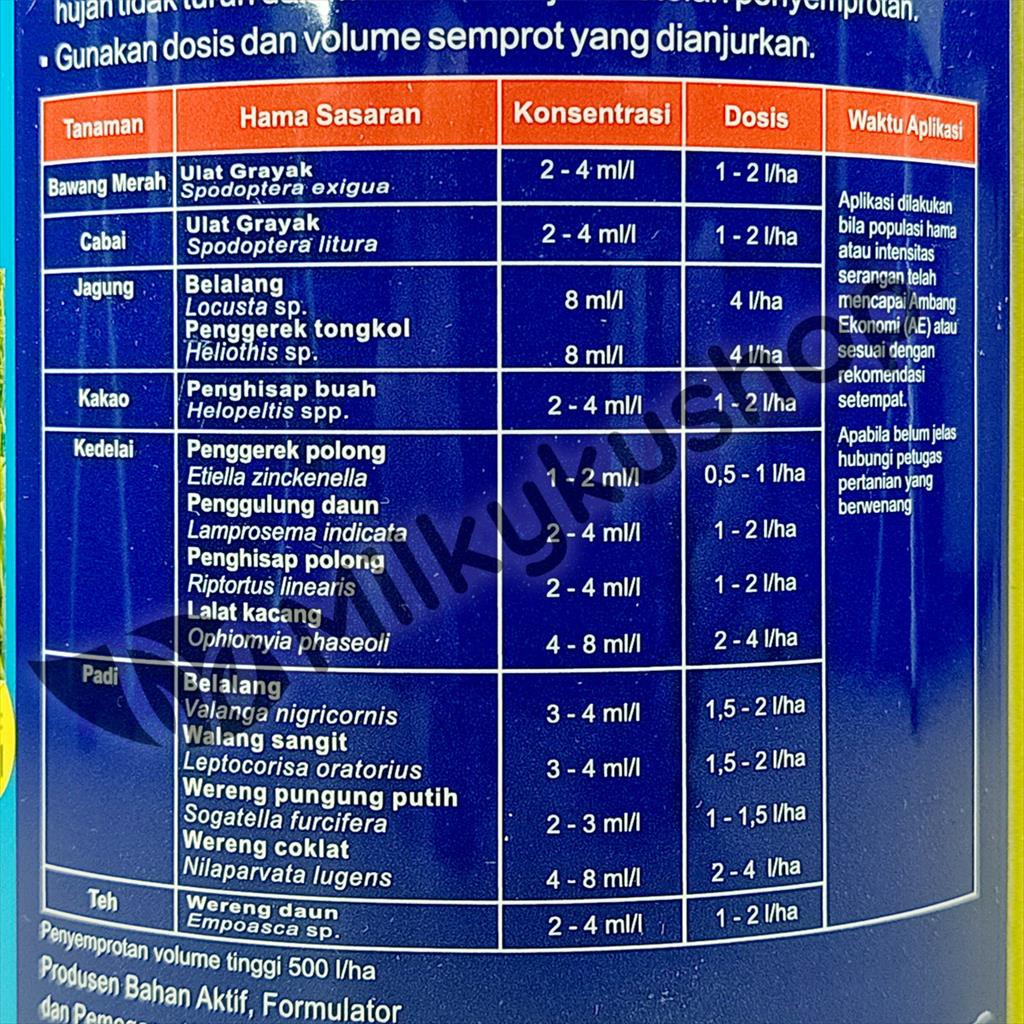 SIDABAS 500 EC 400 ML INSEKTISIDA