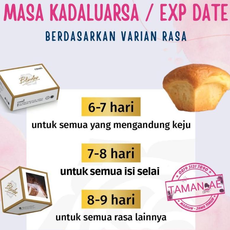 

[KODE 7MNDO] [Best Seller] | ROTI BLUDER COKRO Khas MADIUN varian rasa STANDAR