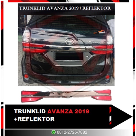 TRUNKLID AVANZA 2019+REFLEKTOR