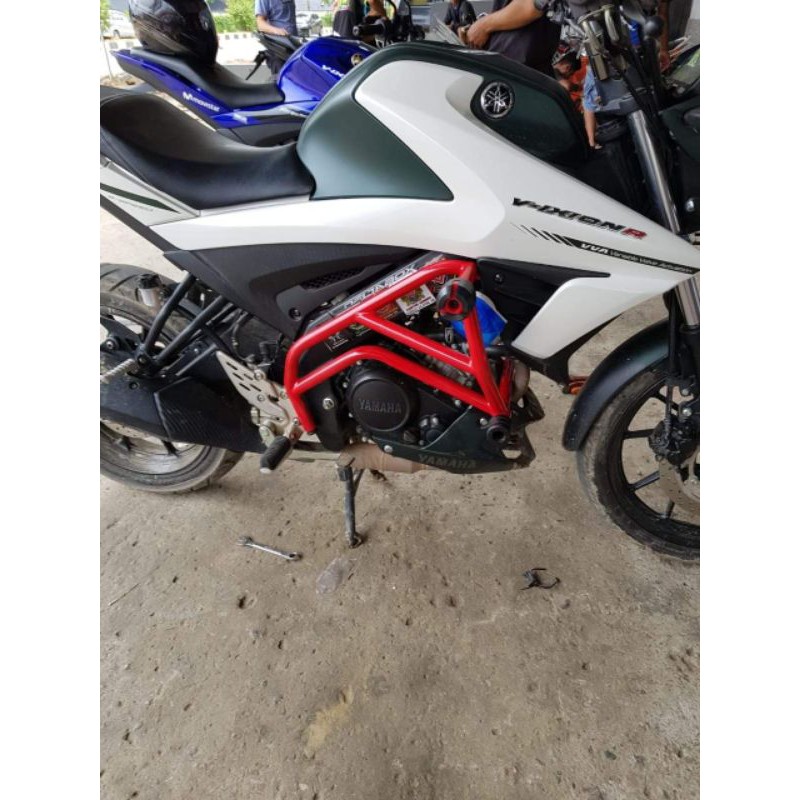 Tubular vixion r crash bar Vixion r