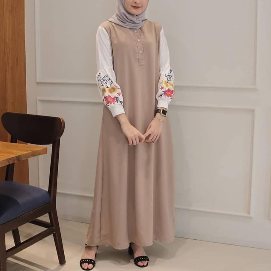 【 Produk Trend 】  MARISA BORDIL - FLOTTILICIOUS / DRES MURAH / DRES MUSLIM / GAMIS MURAH / GROSIR BA