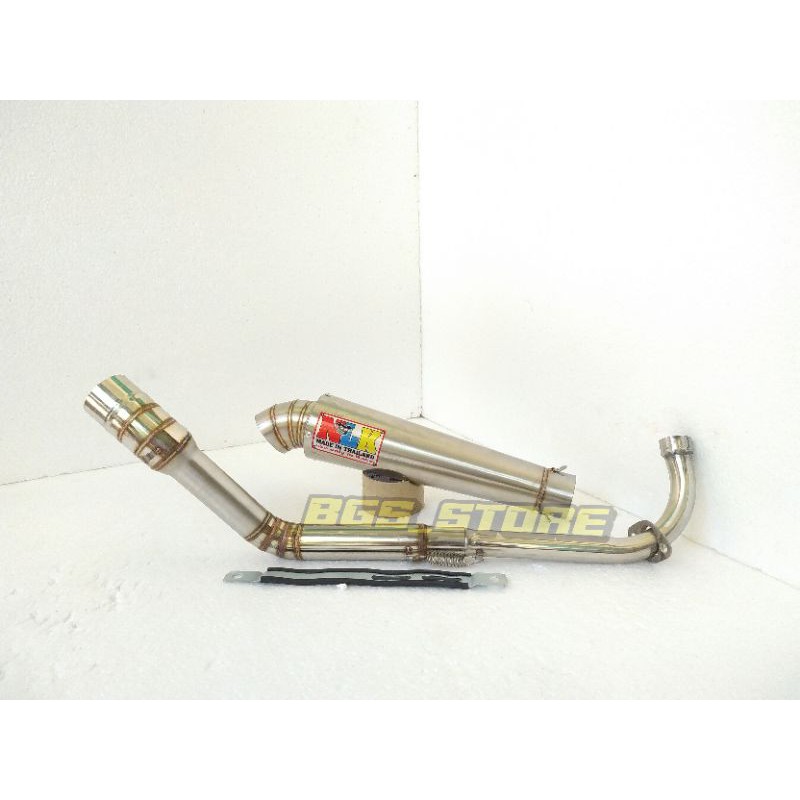 Knalpot NLK kolong buat jupiter Z . Z1 . Vega . R . ZR . Force . smash . Titan . Shogun dll