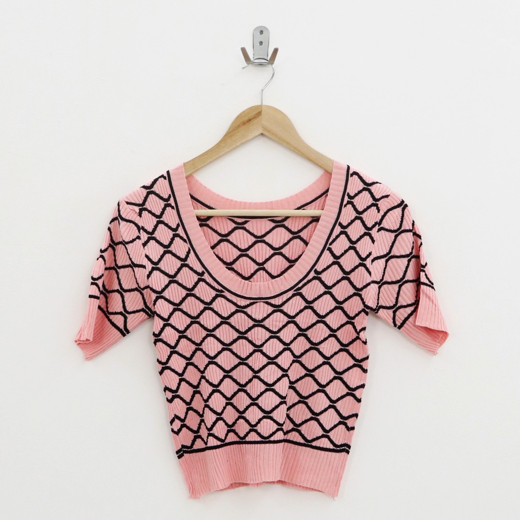 Wirrey knit top -Thejanclothes