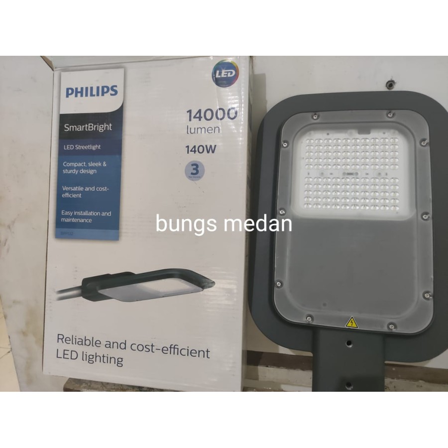 LAMPU JALAN LED PHILIPS BRP132 140W 140Watt 140 Watt IP66 PUTIH PJU