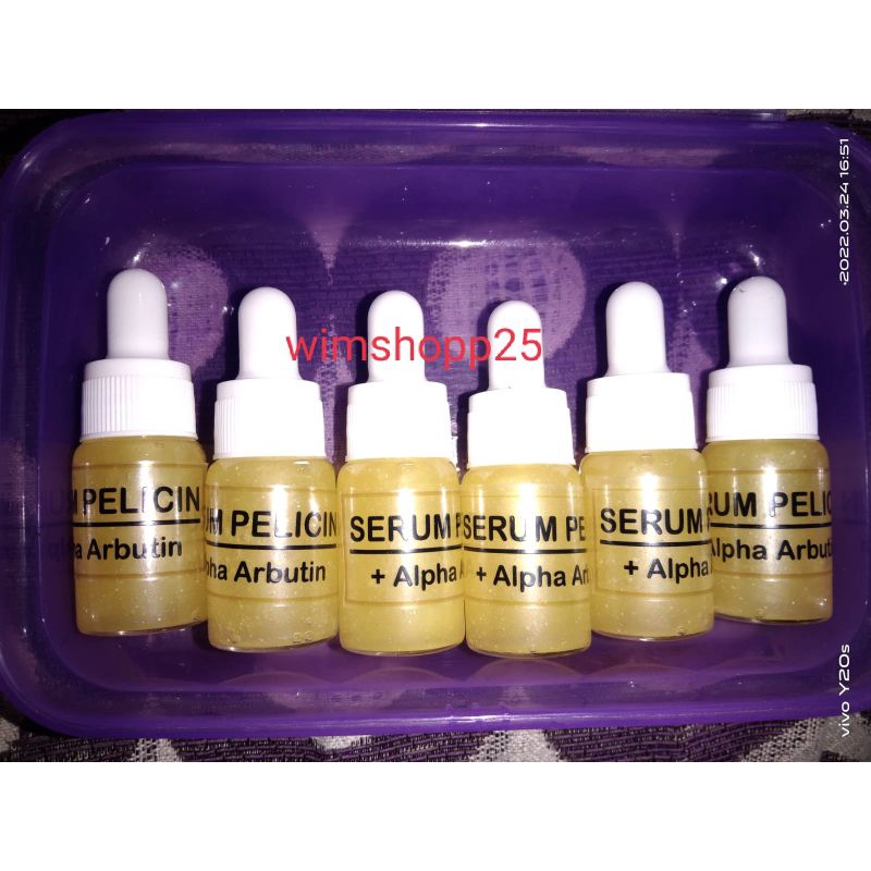 SERUM PELICIN+ALPHA ARBUTIN EXTRA LEMON GLOW UP SETIAP HARI
