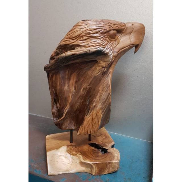 Patung kayu jati 041