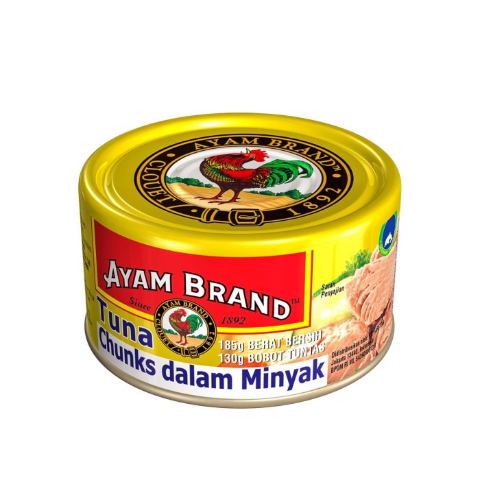 

Gg01Hh Ikan Tuna Chunk In Oil 150G Ayam Brand Ds01Gkk