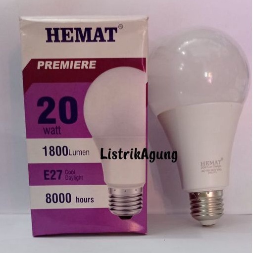 Lampu Led Hemat Premier 20w By Visicom Nyala Terang Lampu Premium