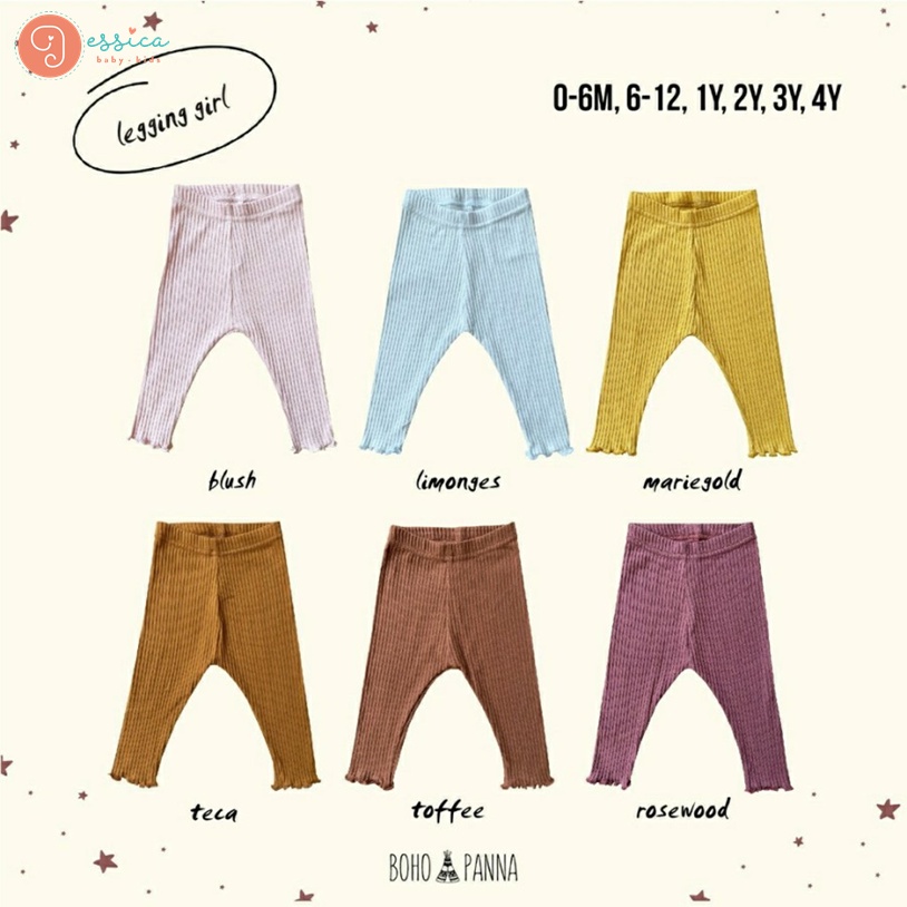 Bohobaby / Bohopanna Legging Girl (Legging Anak)