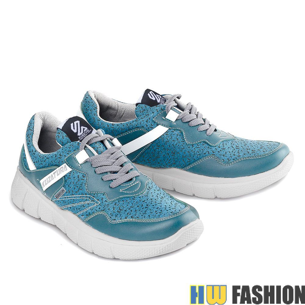 Kuzatura - KZR 228 Sepatu Sneakers Pria Biru murah original cibaduyut keren