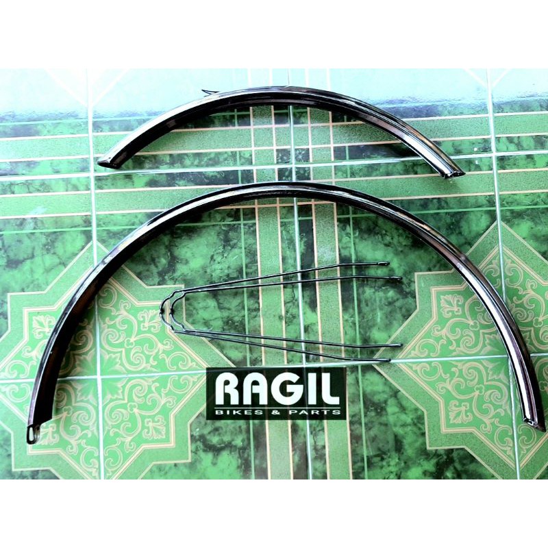 SPAKBOR FENDER SLEBOR SEPEDA MTB FEDERAL 26 700 700c CITY BIKE CTB BALAP 27 SIERRA TOURING HITAM SIL