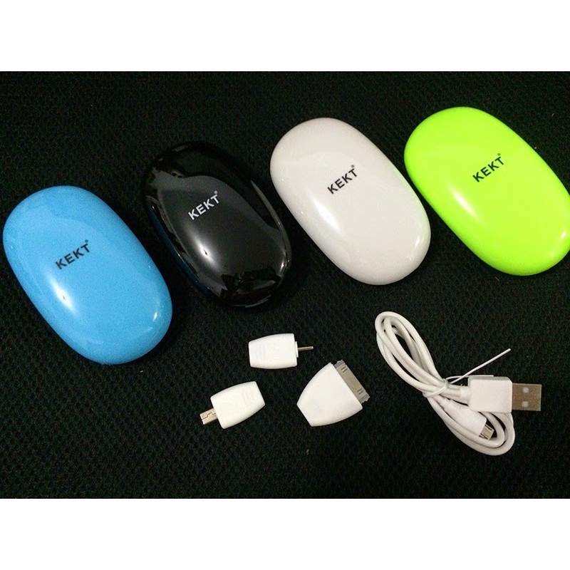 POWER BANK COLOR KEKT OVAL 6800MAH MOUSE