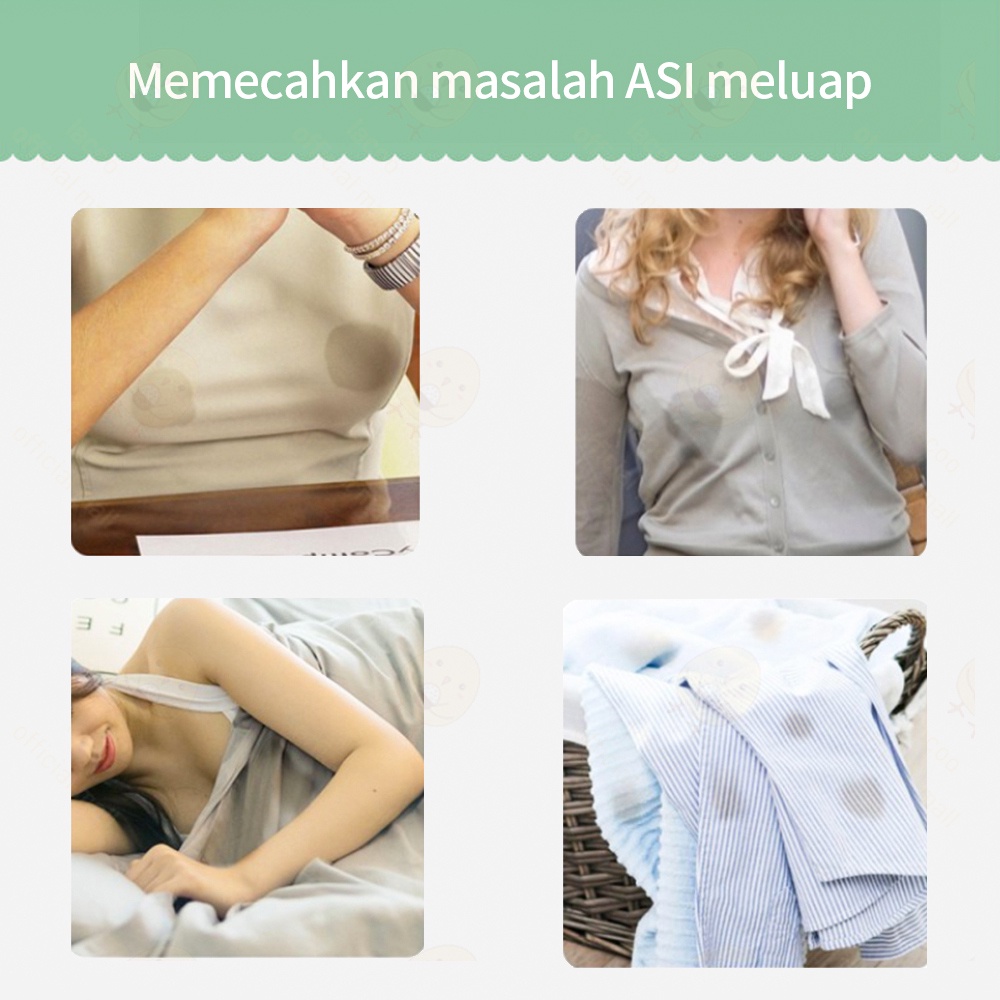 Lacoo Menyusui Breastpad katun Breast Pad Bisa dicuci 1PCS