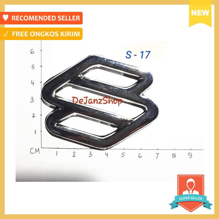 Emblem Tulisan Sticker Tempelan Logo S . Suzuki Esteem. Univer