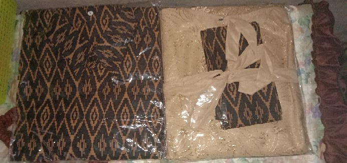 Ready Anak] Batik Couple Alita Ruffle Batik Couple Ori Ndoro Jowi Dnt Garansi Termurah - Bs091