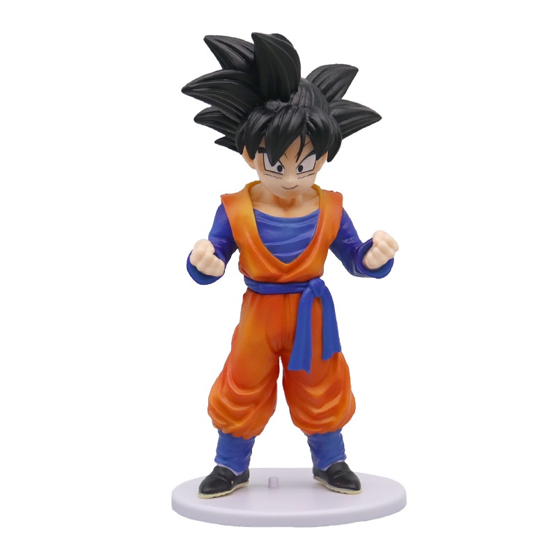 Mainan Action Figure Anime Jepang Dragon Ball Son Goten Super Saiyan Ukuran 18cm Untuk Koleksi