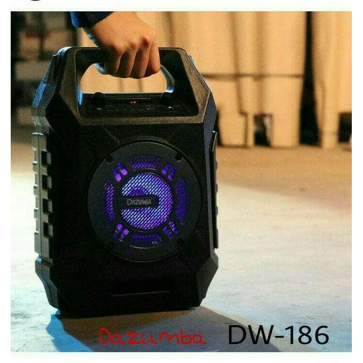 SPEAKER DAZUMBA KARAOKE BLUETOOTH PORTABLE BASS SPIKER BLUTOOTH SEPIKER BLUTUT SPEKER AKTIF JS67