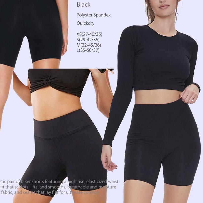 SALEE.. CELANA SEPEDA WANITA FOREVER21 FVR HIGHRISE BIKER SHORTS