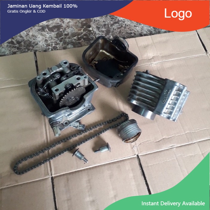 TERLARIS Blok seher head honda beat fi scoopy fi vario fi stater kasar full set original