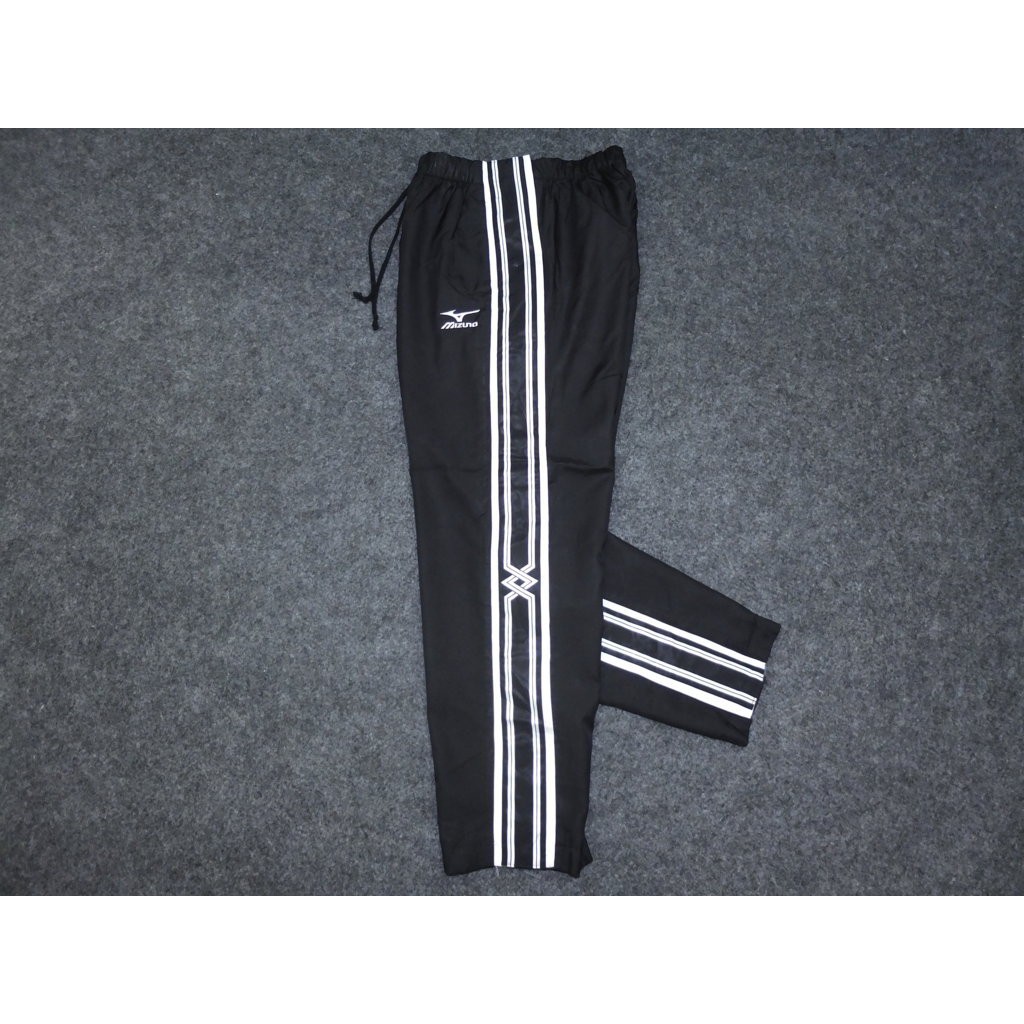 CELANA PANJANG TRACKPANTS MIZUNO FULL OPEN SIDE TAPPED SPORT WINDRUNNER ORIGINAL B 41