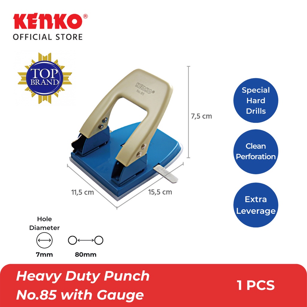 

PUNCH 85 KENKO/ PEMBOLONG KERTAS BESAR KENKO ++