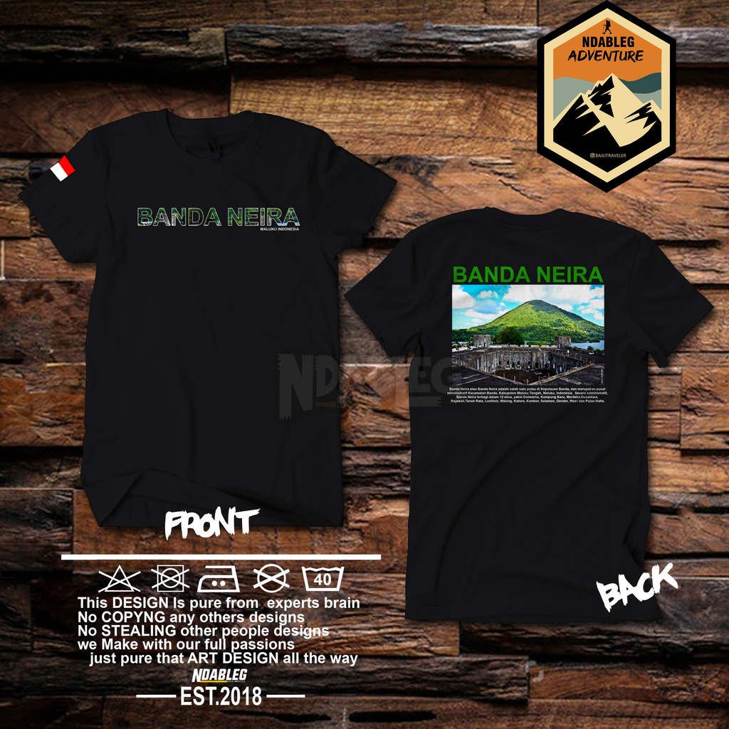 kaos banda neira kaos outdoor banda neira