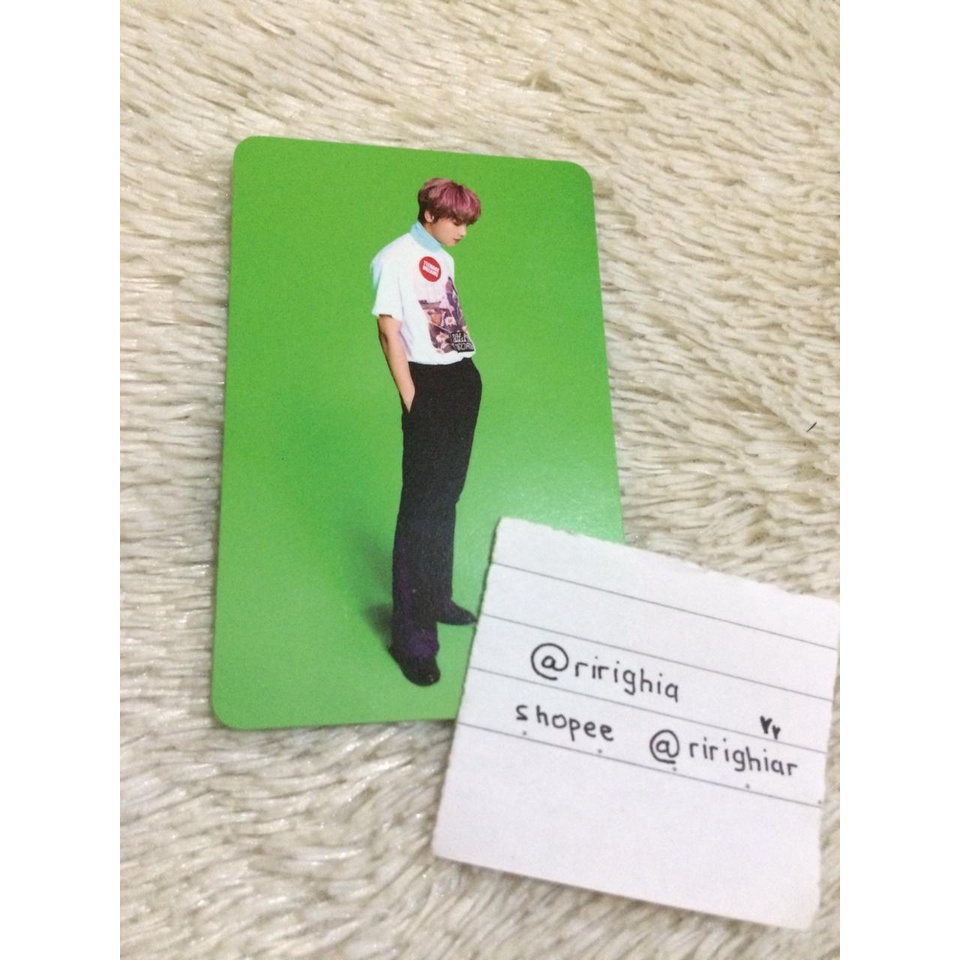 AR Photocard Haechan Jewel Case Sticker