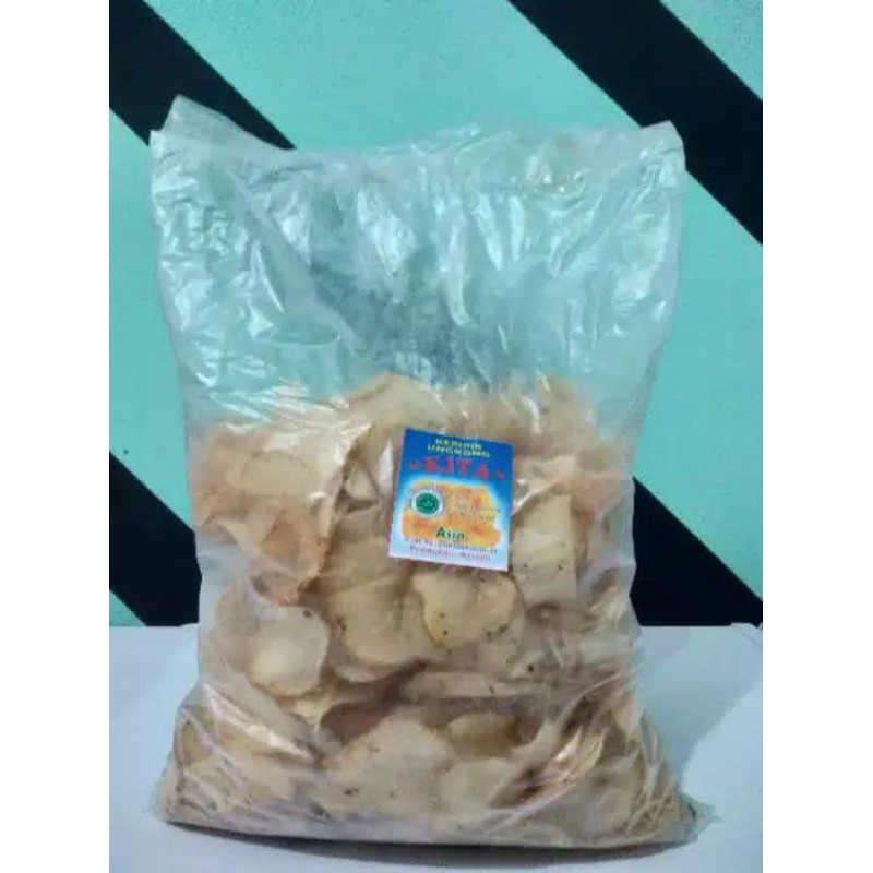 Cemilan keripik kita | singkong | makanan ringan - sneck - jajanan - kripik - pedas - asin - kiloan