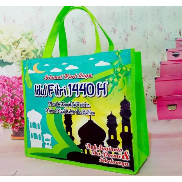 

Tas souvenir idul fitri paling laris muat sembako