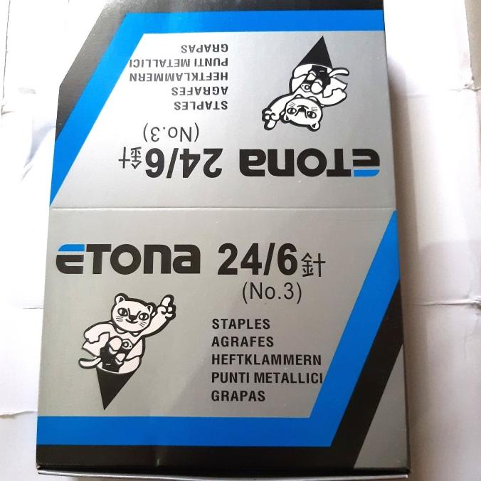 

isi staples etona 24/6 CUCI GUDANG