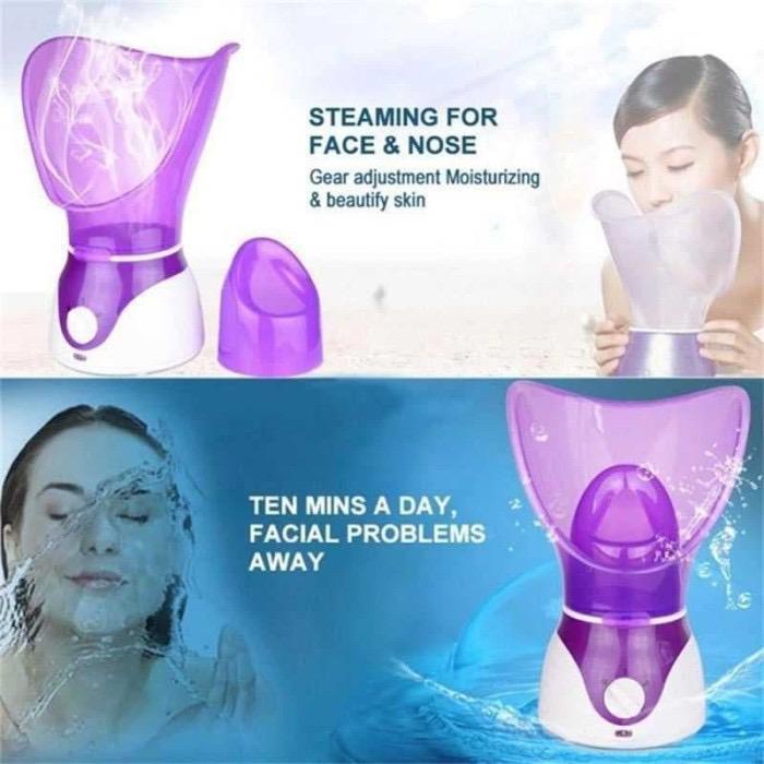 Uap Hidung Buntu / Steamer wajah / Facial Steamer / Alat Uap Hidung Wajah SPA Perawatan Sauna Wajah BEST SELLER