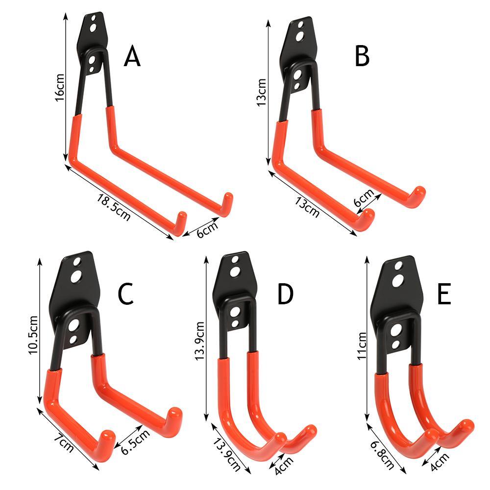 CHOOKYY Kait Penyimpanan Garasi Utility Ladder Steel Hanger Rack